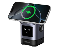 Ładowarka i akumulator UGREEN Ładowarka 2w1 Uno do Apple iPhone AirPods Watch +kabel USB-C 6941876247752